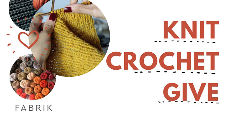 Knit crochet give