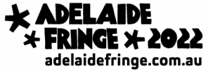 Adelaide Fringe 2022 black and white logo
